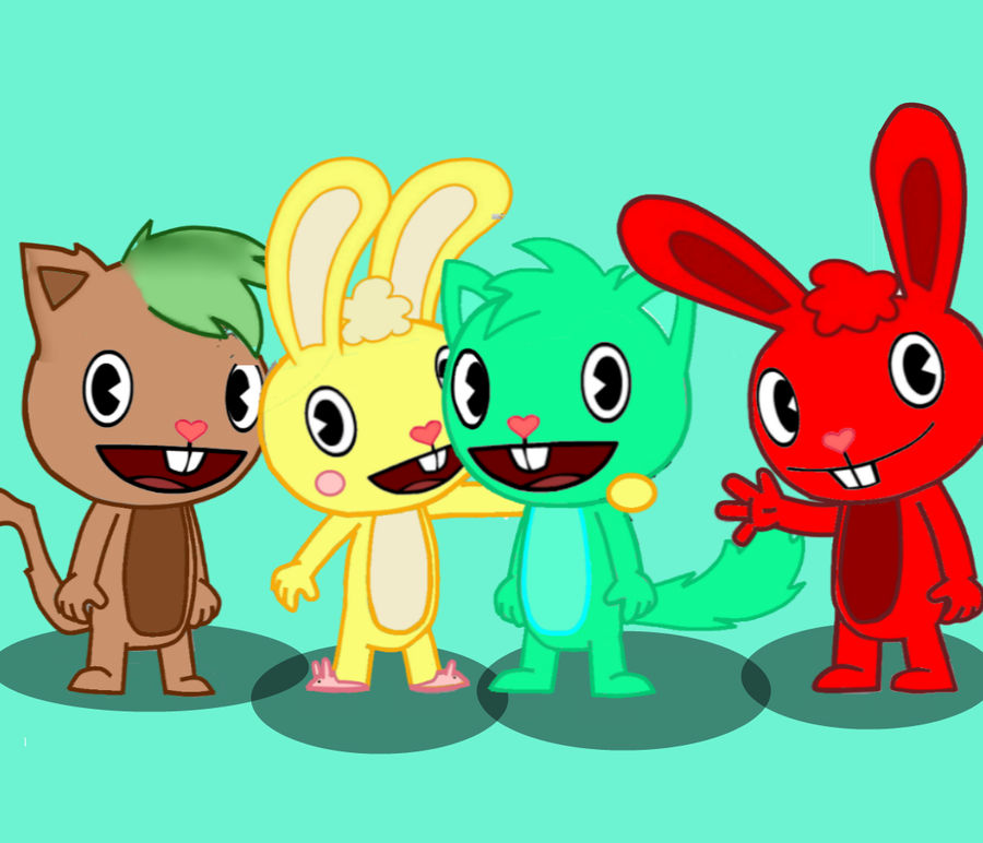 My HTF Friends by Xtianzarts on DeviantArt