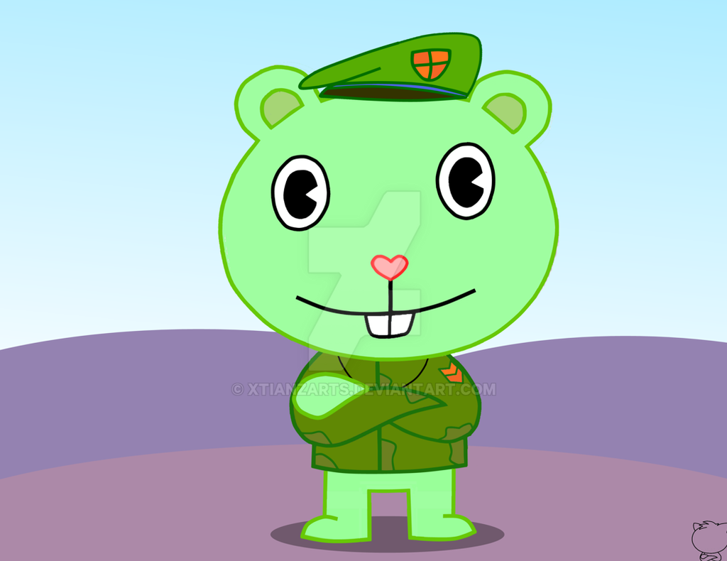 HTF Flippy by Xtianzarts on DeviantArt