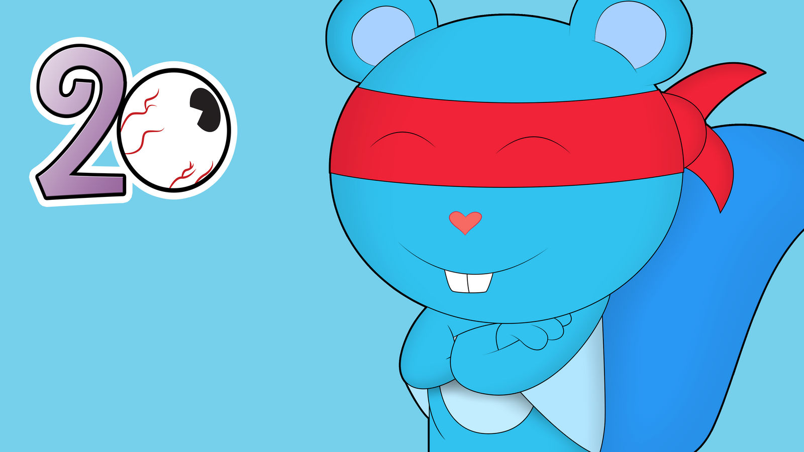 HTF 20th anniversary wallpaper: Splendid by Xtianzarts on DeviantArt