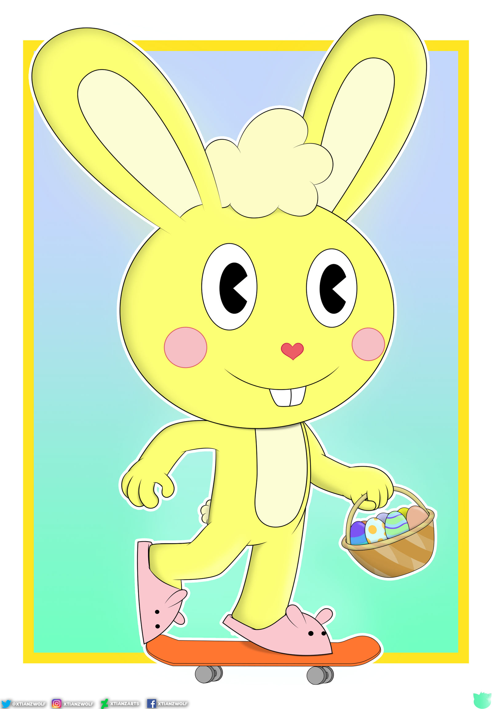 The Easter Bunny 2.0 by Xtianzarts on DeviantArt