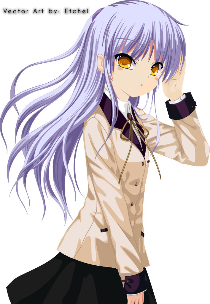 Kanade Tachibana Vector Art by Etchel