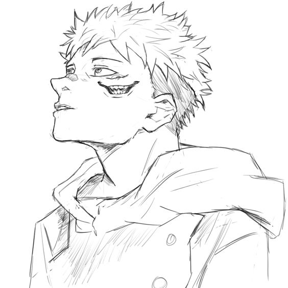 Yuji Module Scetch Yuji Sketch by WowLookAtCook on DeviantArt