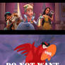 Iago Does Not Want CGI Disney Princesses