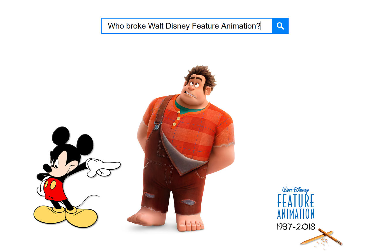 Ralph Broke the Internet... AND Disney Animation! by ToonEGuy on DeviantArt