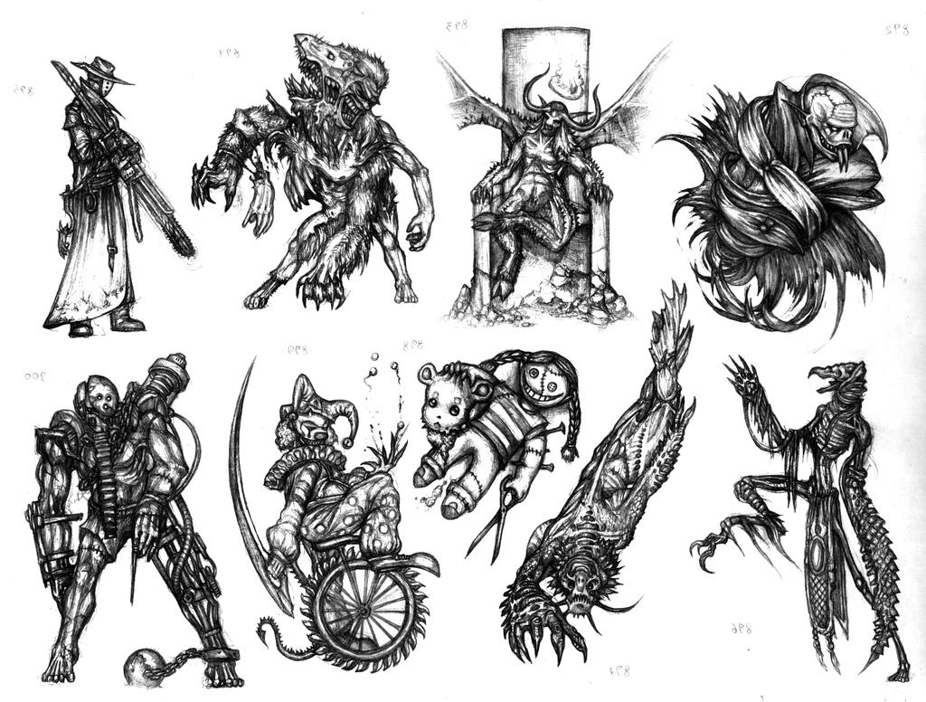 Horror Film Monsters By Rodrigo Vega On DeviantArt horror-film-monsters-by-rodrigo-vega-on-deviantart