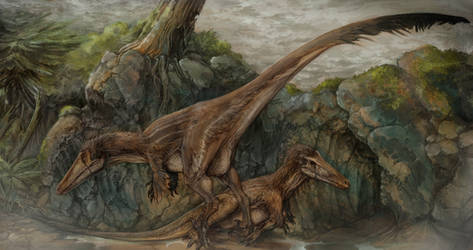 Austroraptor scene