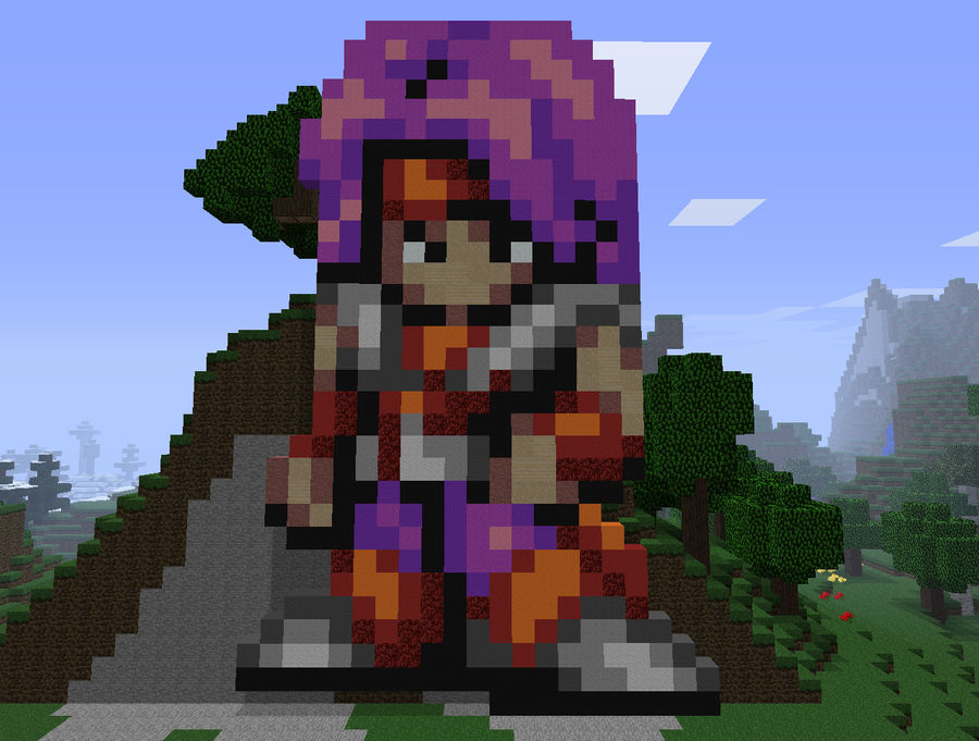 Minecraft - Hawk by ComingRagnarok on DeviantArt