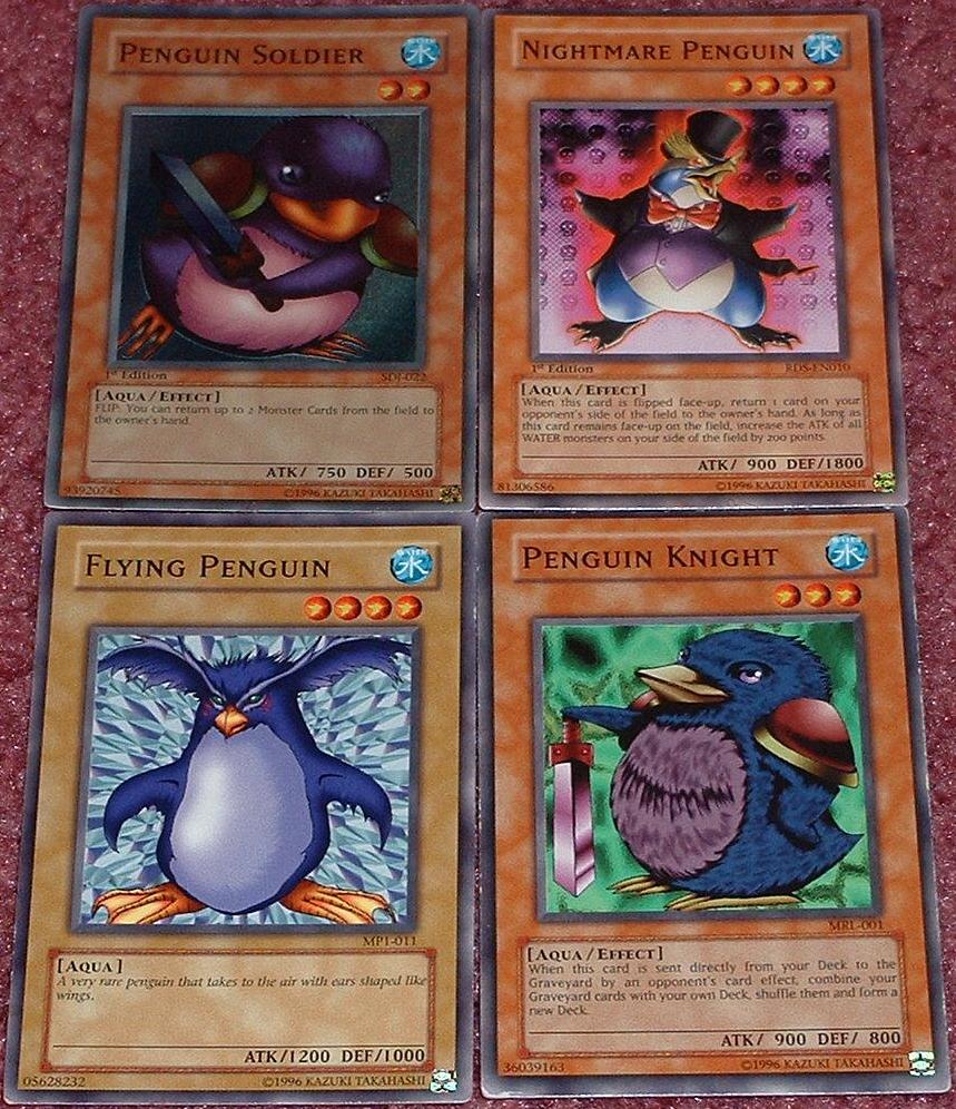 penguin deck yugioh Yu-Gi-Oh! - Soldier (SDJ-022) - Starter Joey - Unlimited Edition Trading Card featuring the First Penguin (BPRO Penguin Soldier - Starter Deck: