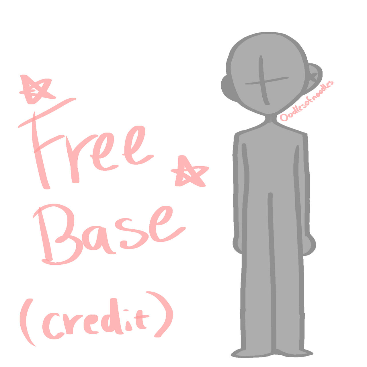 Free base (please credit if used!) by oodlesofnoodless on DeviantArt