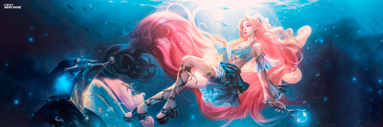 Prestige Ocean Song Seraphine by brunnne on DeviantArt
