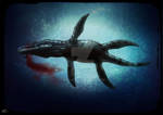 Predator X ( Pliosaurus funkei ) by MALvit