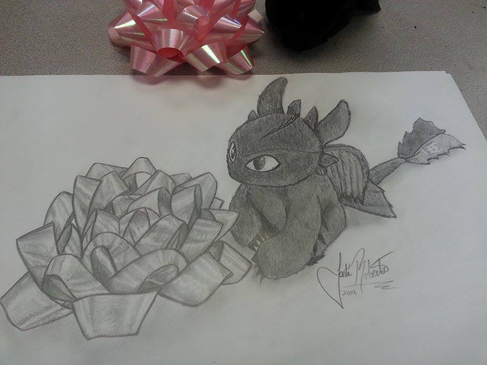 Toothless and Bow