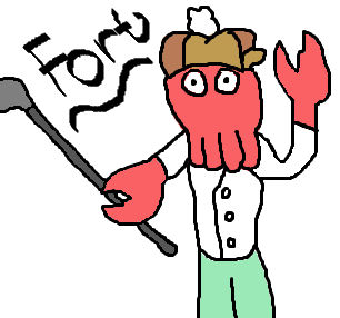 Golfing Zoidberg