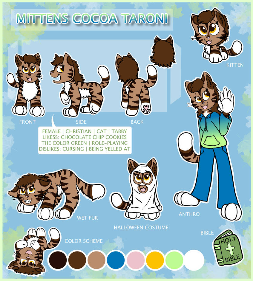 Mittens Script Mittens' Reference Sheet by FaithLeafCat on DeviantArt