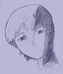 Lain looks at you