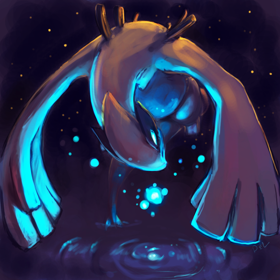 Lugia: Midnight Flight by Deruuyo on DeviantArt