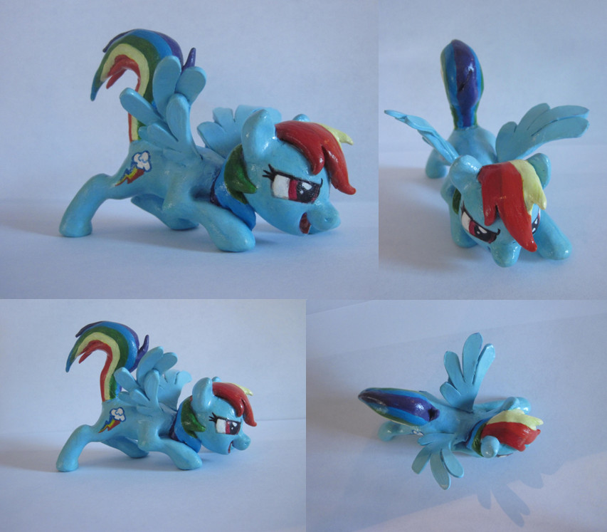 Rainbow dash sculpt