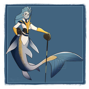 Mermaid Swordfighter