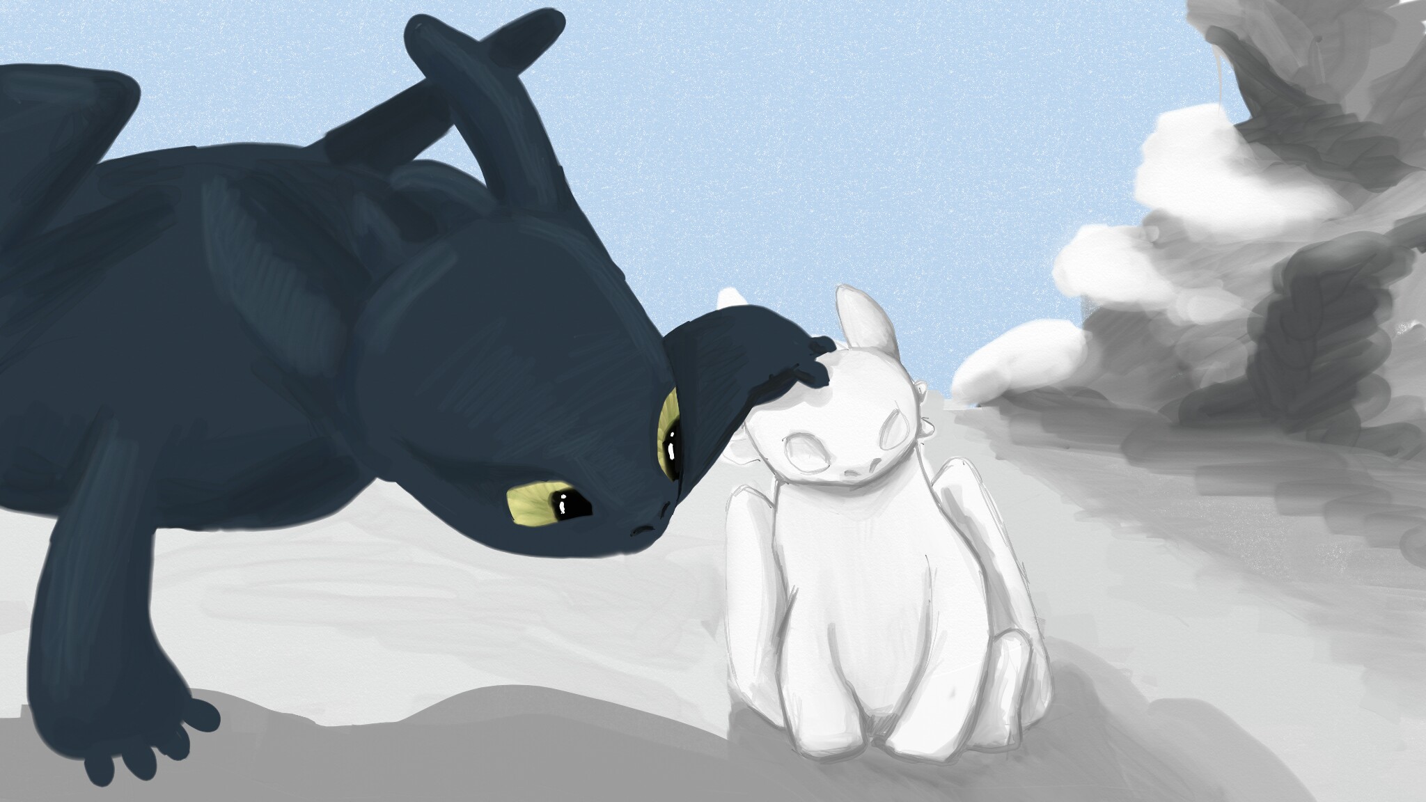 Toothless Snow Toothless playing in the snow by bocifej on DeviantArt
