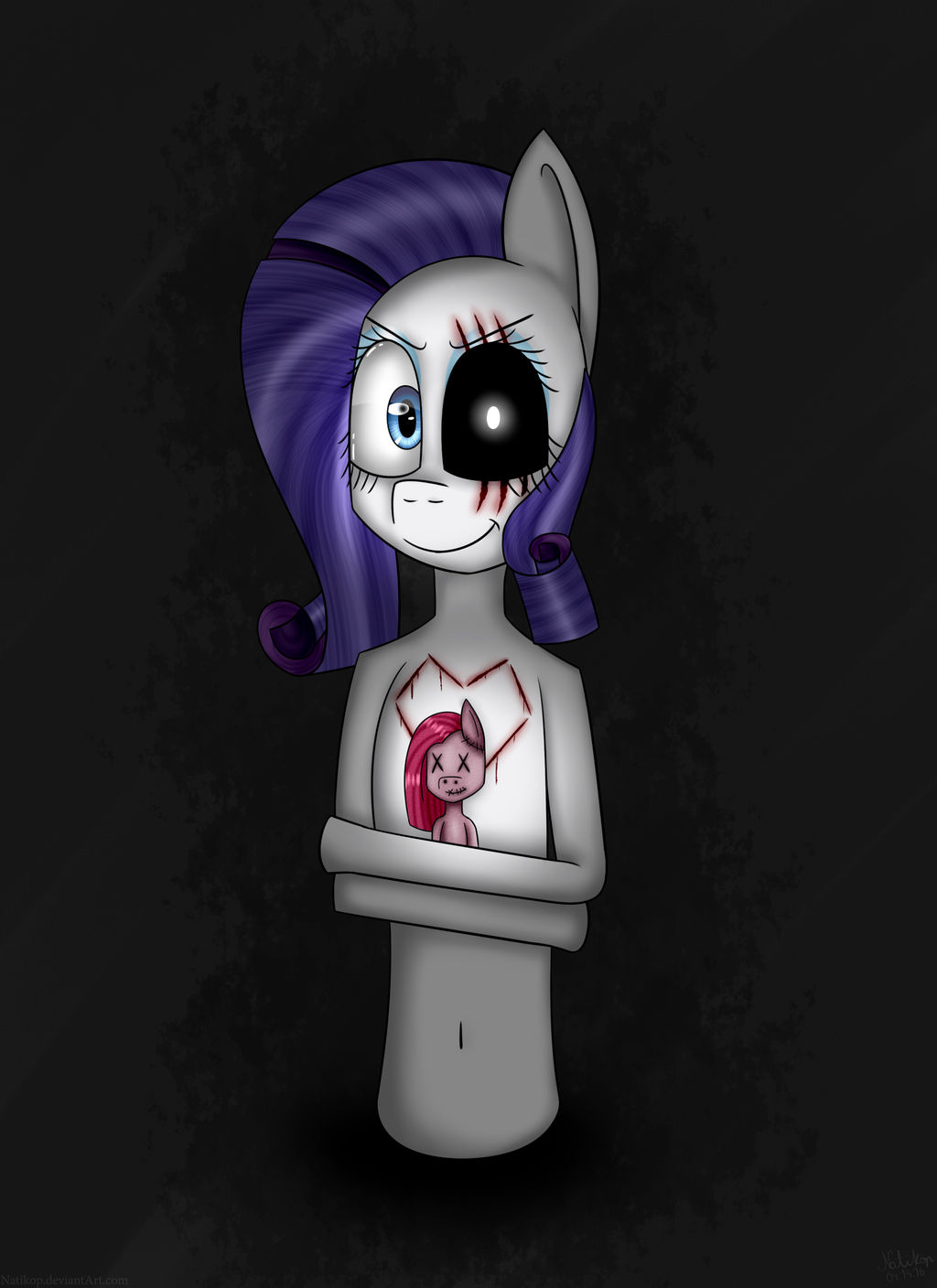 Miss Rafit Lil' Miss Rarity by Natikop on DeviantArt