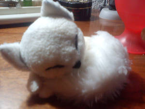 Sleeping fox,mini plushie (zorrito durmiendo =D)