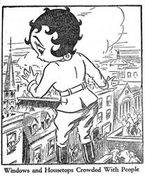 Betty Boop Introduces herself to Lilliput