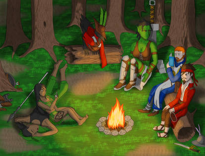 A Tense Campfire