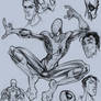 sketch of spidey