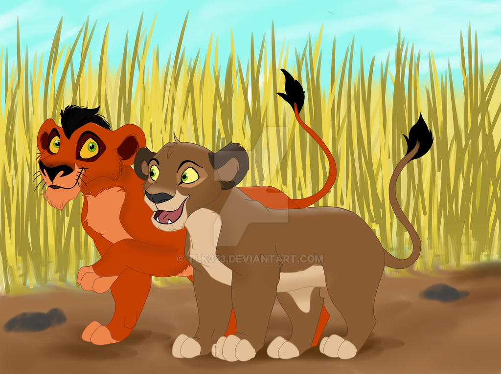 Taka and Liara Cubs [Gift for Firsthuntress]