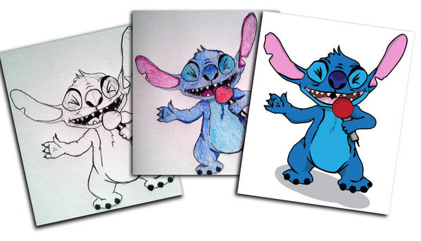 Disney's Stitch karaoke