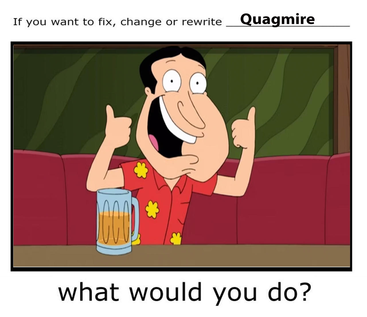 Rewriting Quagmire by mrskeletonman on DeviantArt