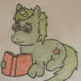 peppermint and his book