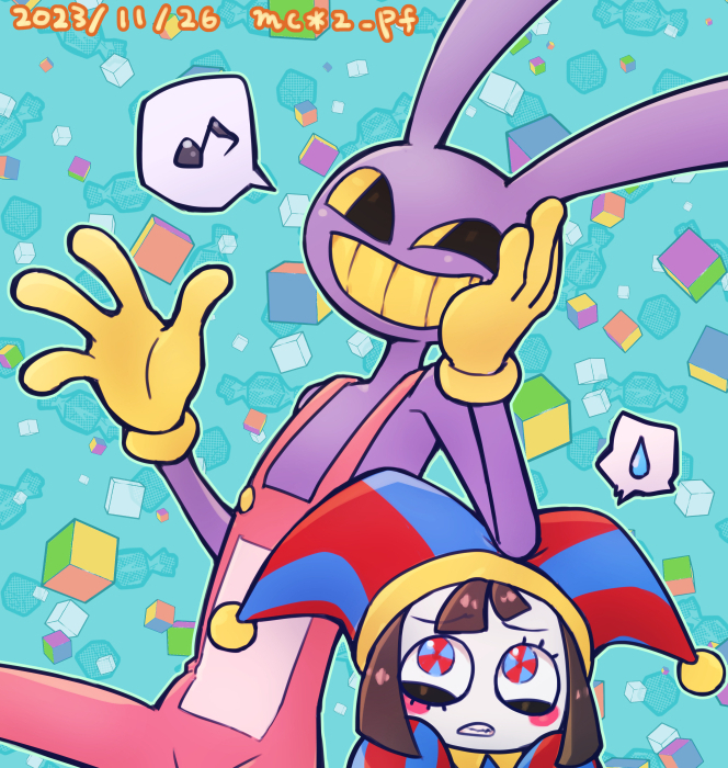 Jax And Pomni By Mc2pf On DeviantArt jax-and-pomni-by-mc2pf-on-deviantart