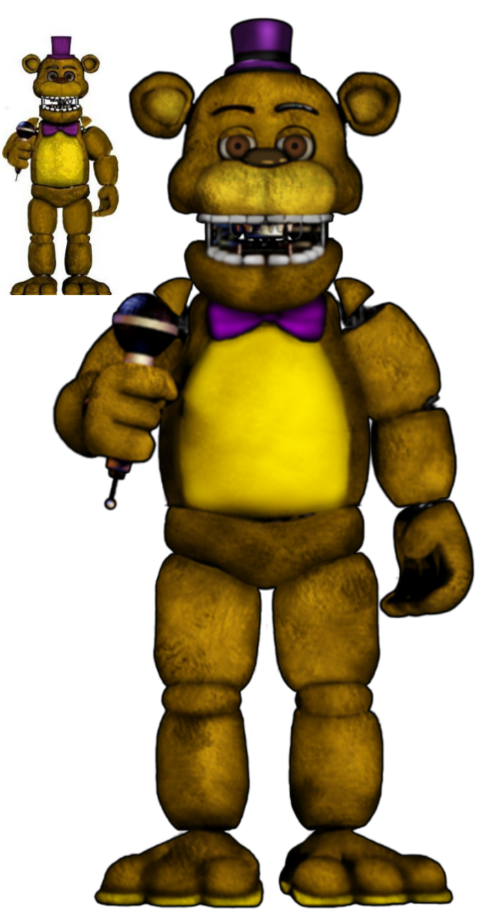 Speed Edit: FNaF 4 Minigame Golden Freddy