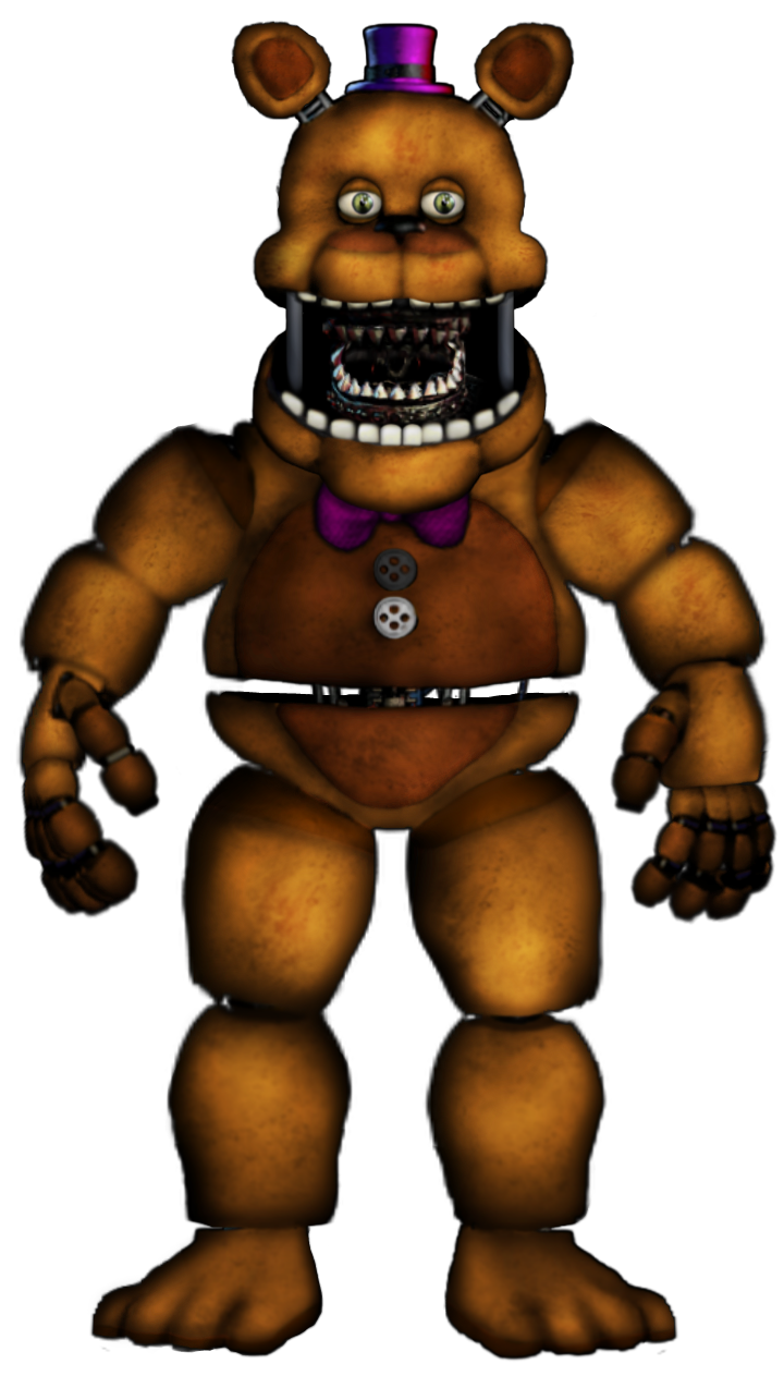 Fixed Nightmare Fredbear by SpiderVettel906 on DeviantArt