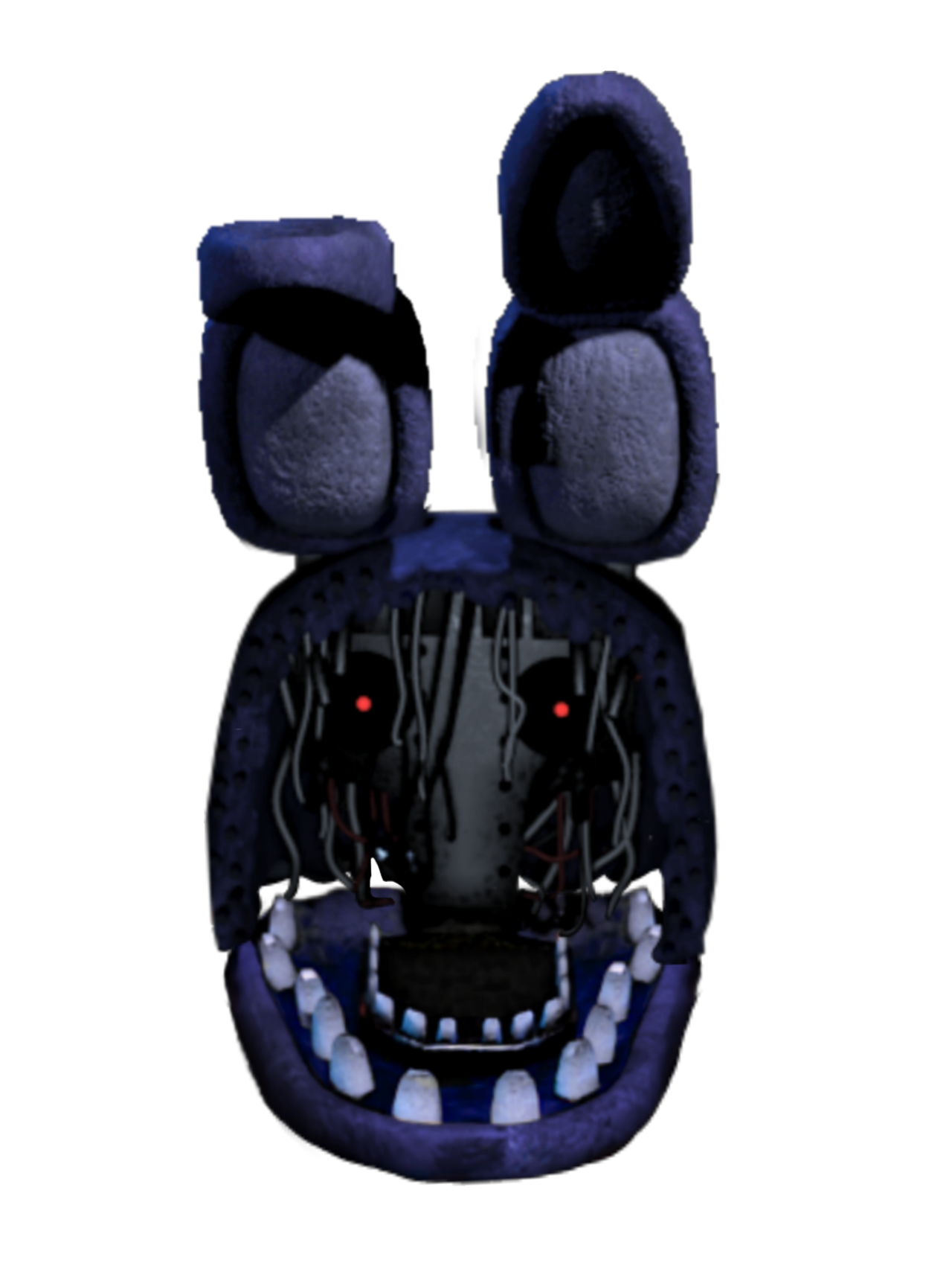 fnaf 2 edit withered bonnie head by karolcito99 on DeviantArt