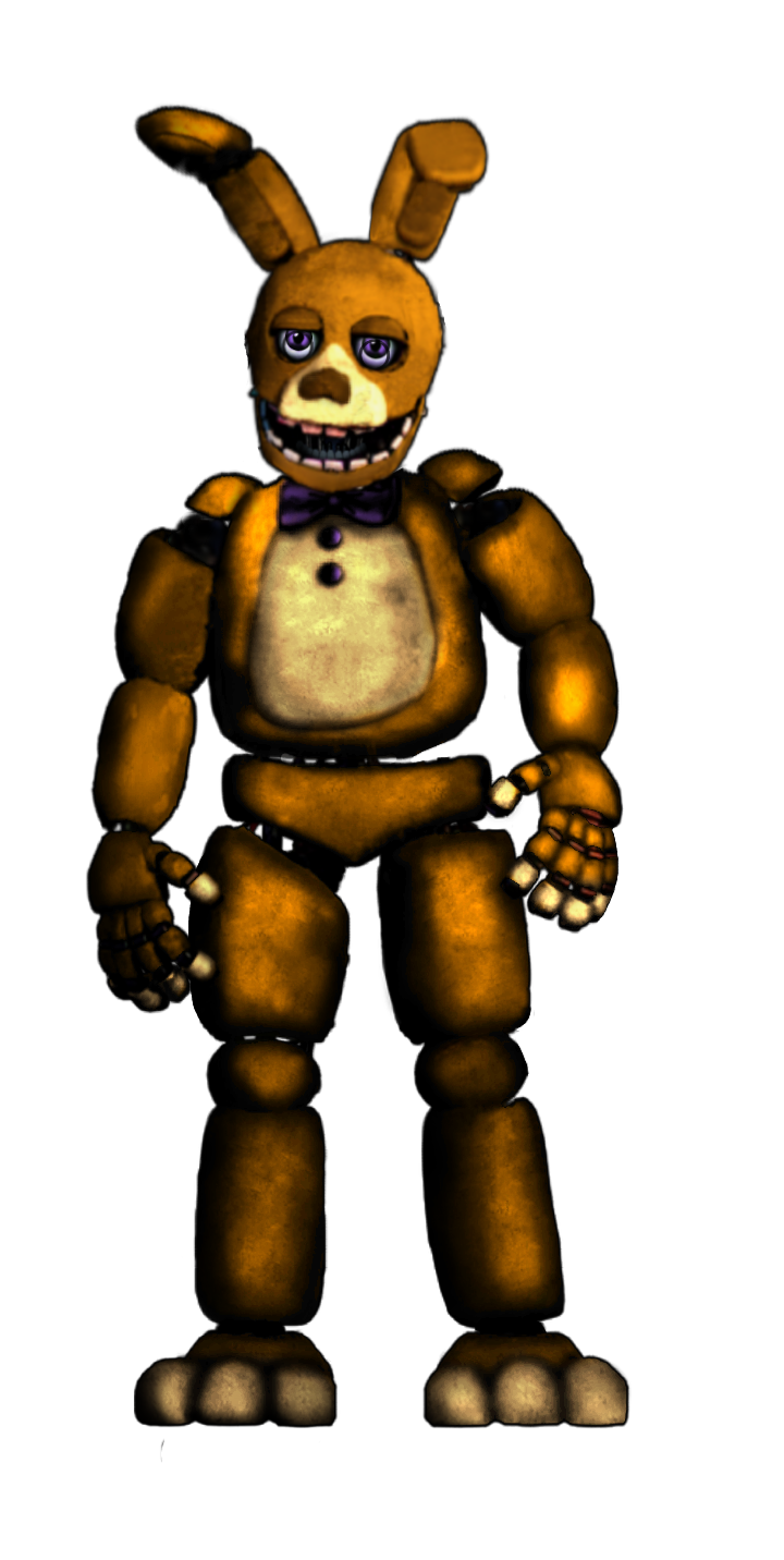 spring bonnie v1 OLD EDIT by karolcito99 on DeviantArt