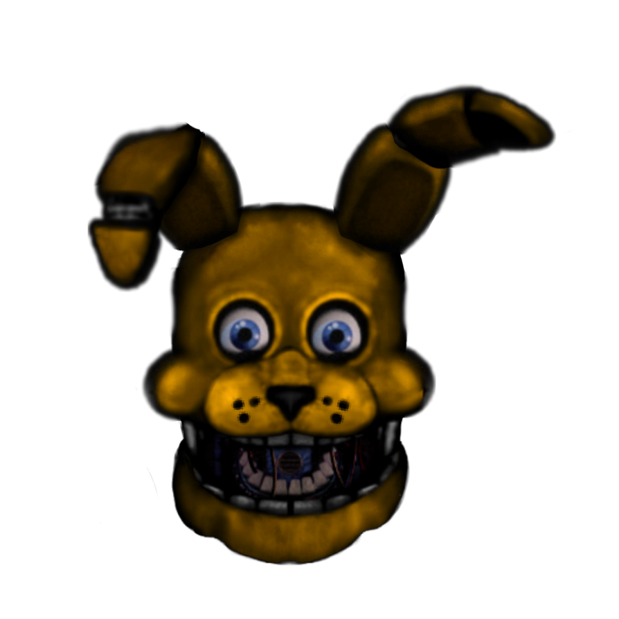 Mutated Spring Bonnie prototype of my spring bonnie,OLD EDIT by karolcito99 on DeviantArt