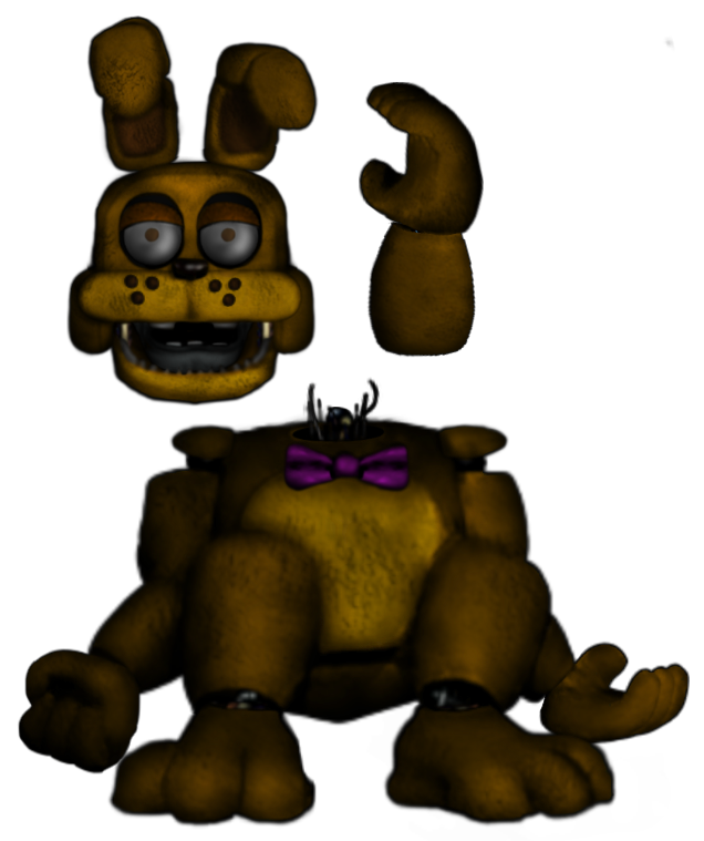fnaf 4 minigame recreation,spring bonnie, OLD EDIT by karolcito99 on ...