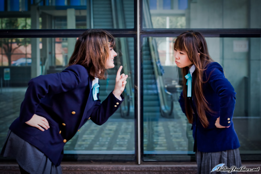 Mio and Yui