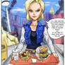 Shonen Plump Preview 4 Android 18 Comic