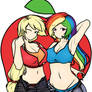 Applejack - Rainbow Dash comic