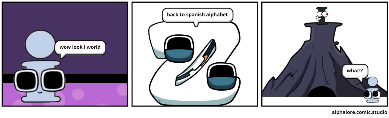 Flq spanish alphabet lore ExF by alphabetl on DeviantArt