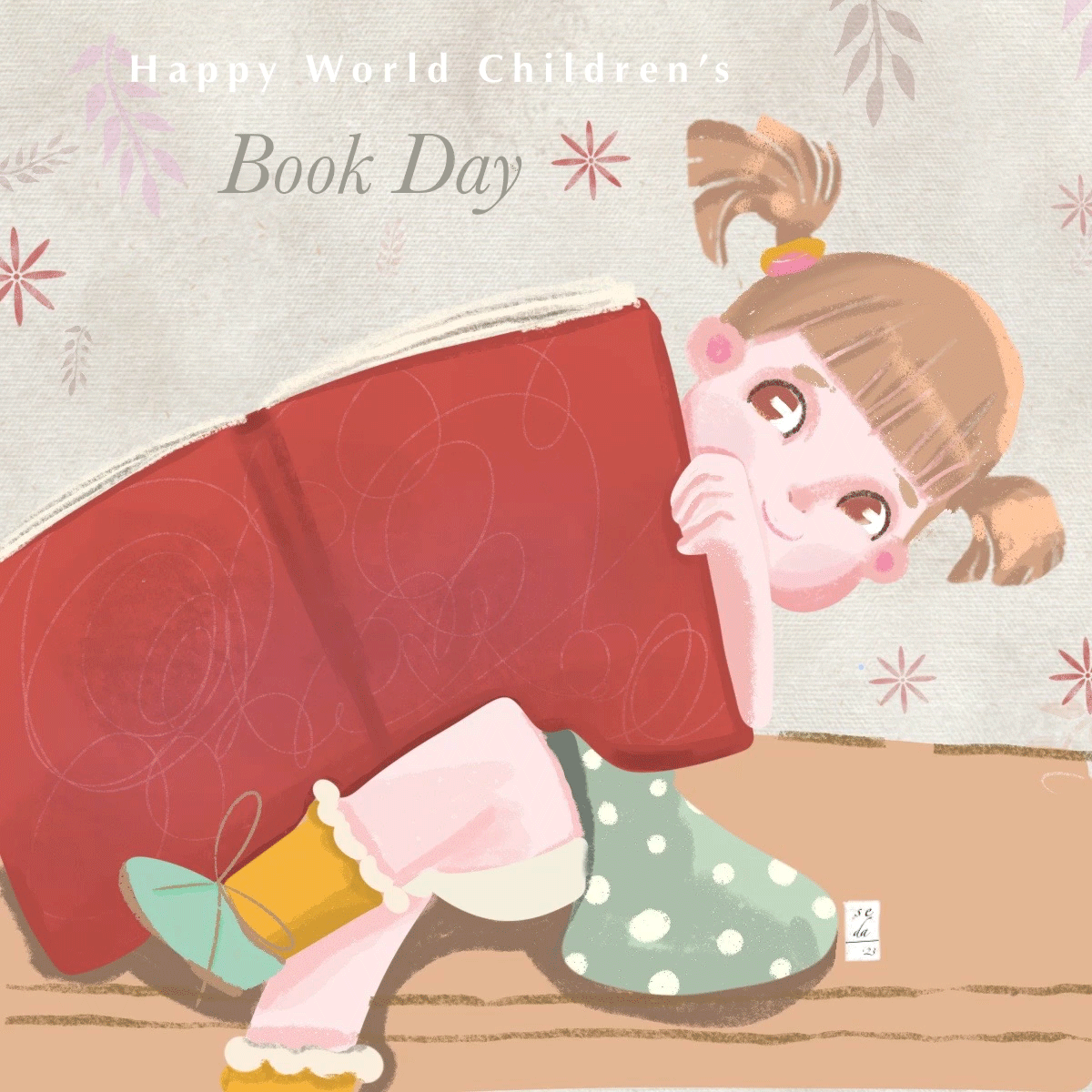 Book Day Illustration By Sedasarialtin On DeviantArt book-day-illustration-by-sedasarialtin-on-deviantart