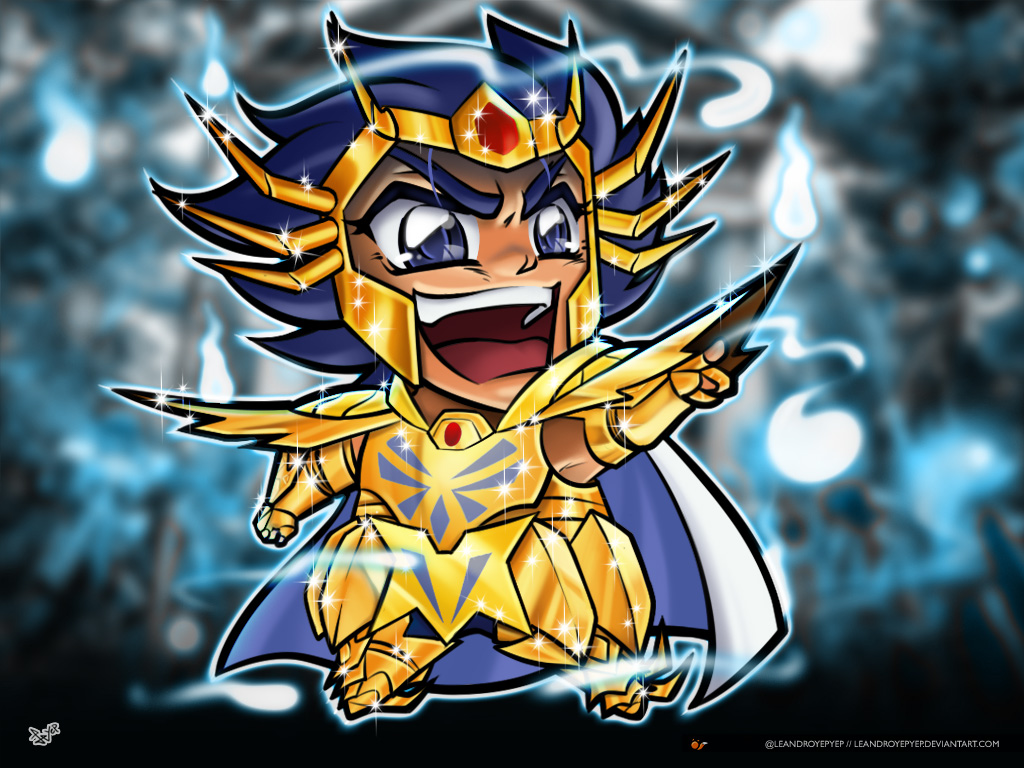 04 Saint Seiya Chibi Gold Saint Death Mask Cancer 