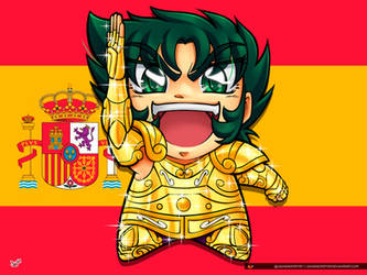 10 Saint Seiya Chibi Gold Saint Shura capricorn (2