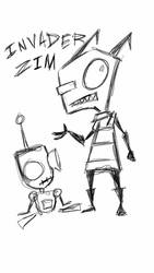 Invader Zim sketch (Character Challenge)