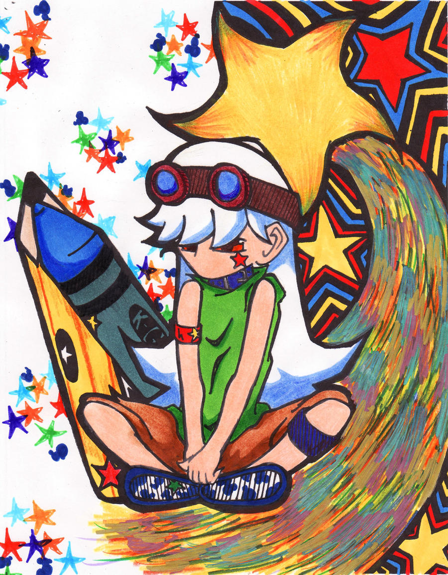 Deviantart Klooaid Kool-aid Girl colored. by Daminami on DeviantArt