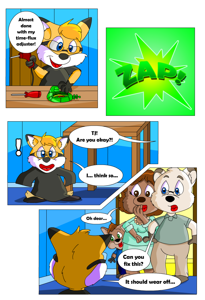 Comic commission -TJFoxxxx- Page 1/2