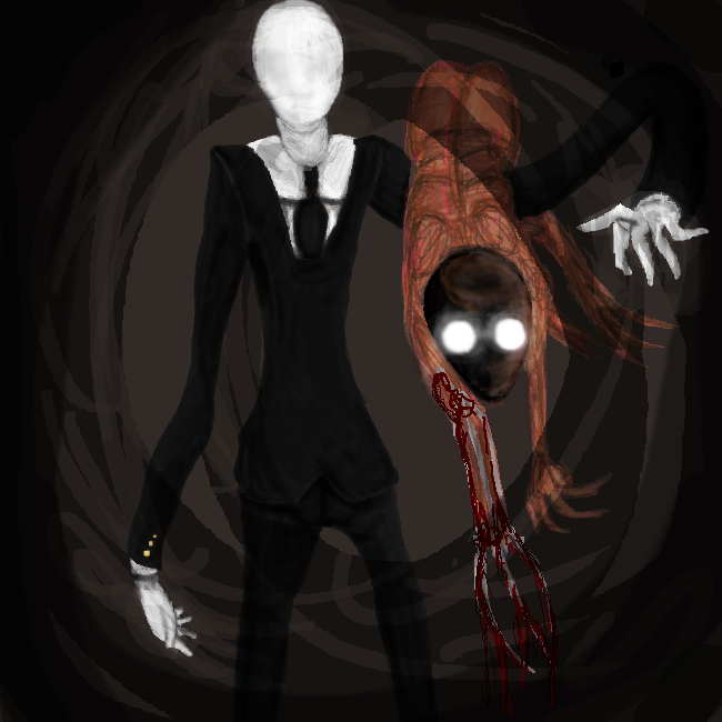 Slenderman and the Rake Creepypasta  Крипипаста, Слендермен